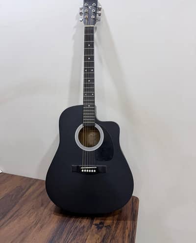 Black Acoustic guitar Awesome sound