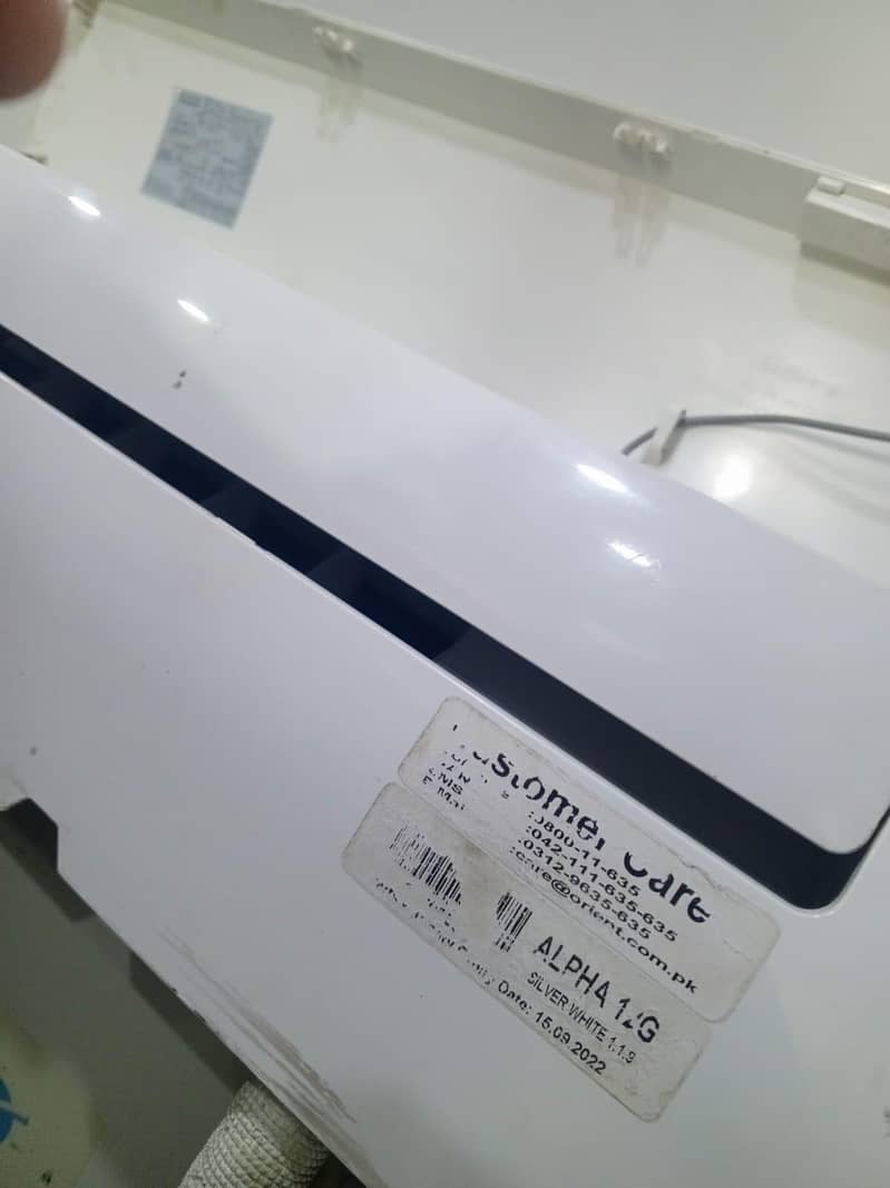 1 ton split AC used. . . 2