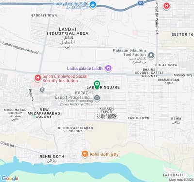 240 GHz 30 feet street plot humaira town modle colony Karachi