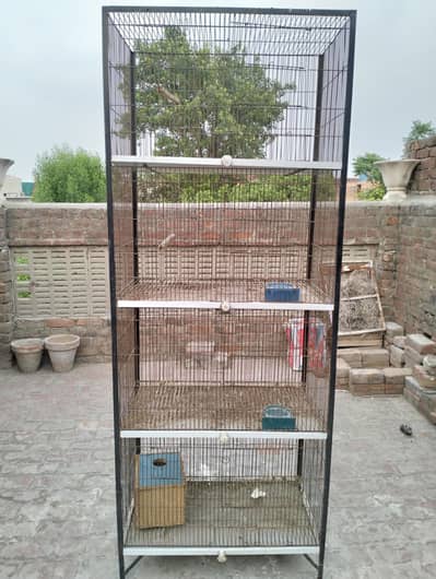 4 portion iron cage
