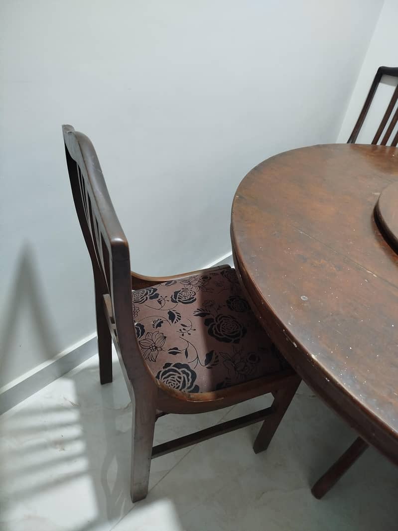 solid  wood dining table 1