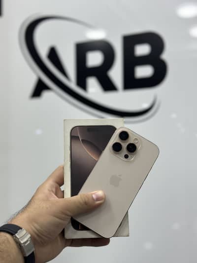 Iphone 16 Pro 256 PTA Approved with Box