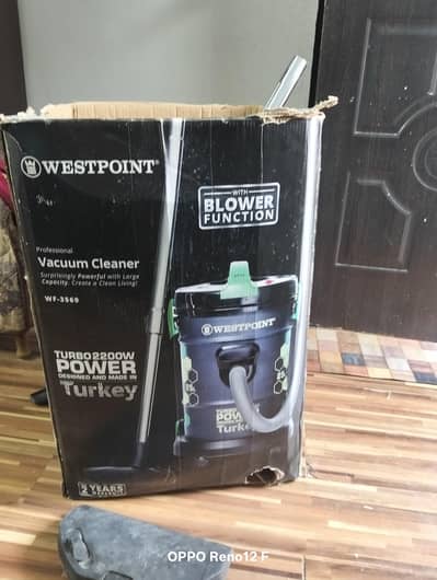 west point vacuum cleaner bilkul ok hai working Mai hai bus vyper tot