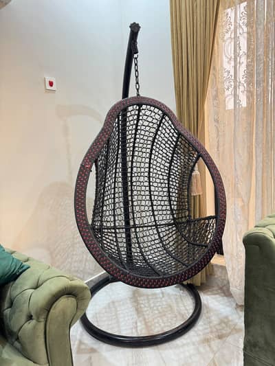Premium Hanging Swing Chair with Heavy-Duty Stand