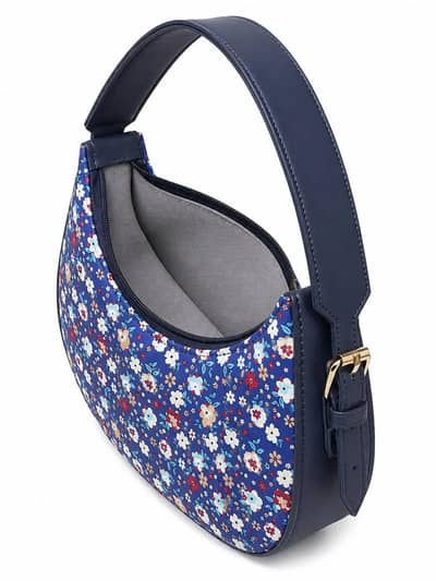 Floral Rexgine Hobo BagAdjustable Handle
