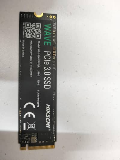 HikSemi Wave PCle 3.0 NVME SSD 256GB