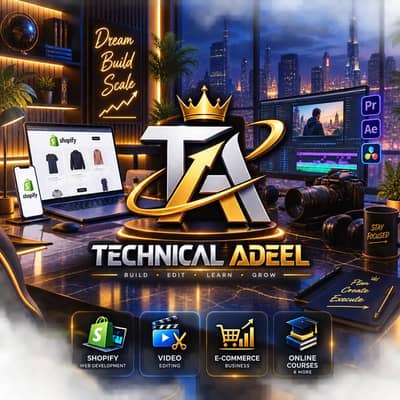 selling shopify,web development, video editing and other courses
