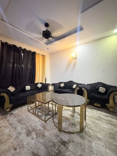 7 seater sofa set with 2 center tables