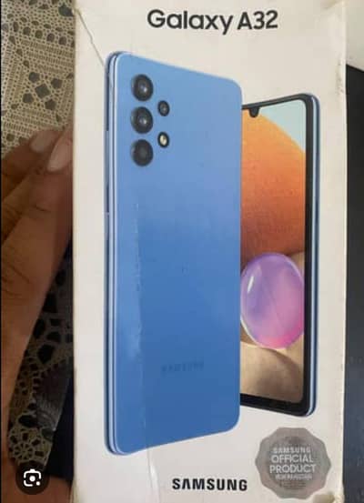 Samsung Mobile A32 complete box