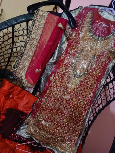Bridal dress (long frok with lehnga)
