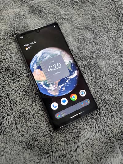 Google pixel 6 A screen ma lines ha or Fingerprint  not working