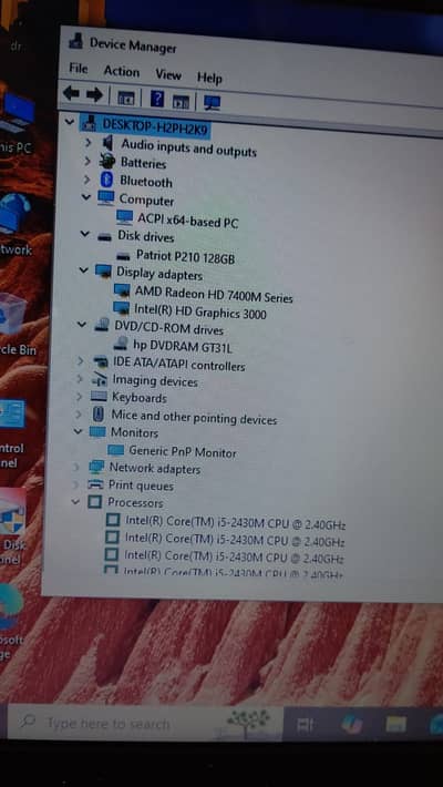 hp probook 4431s i5 2nd amd redeon hd 7400m intel hd graphics 3000
