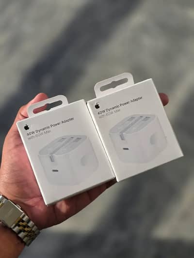 Original Apple 40W Fast Charger (60W Max)