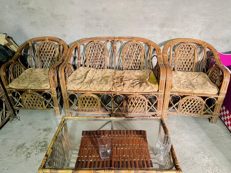 Cane Sofa 4