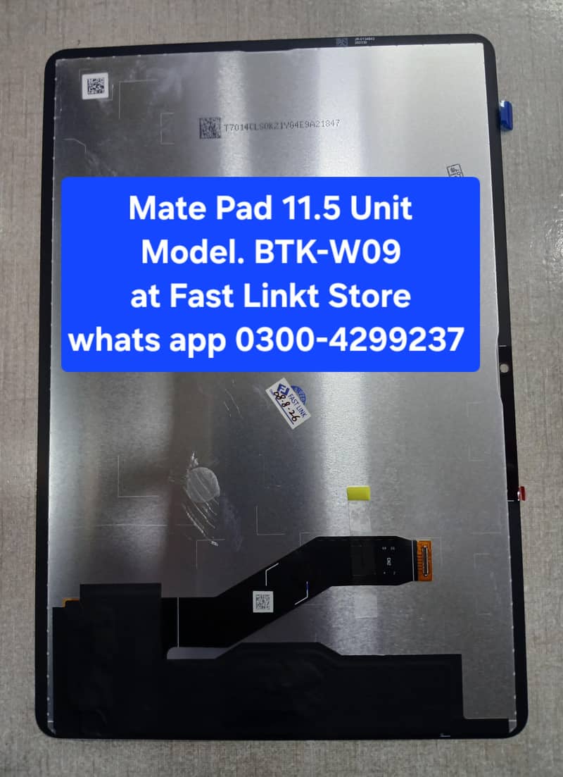 Tablets LCD units 1
