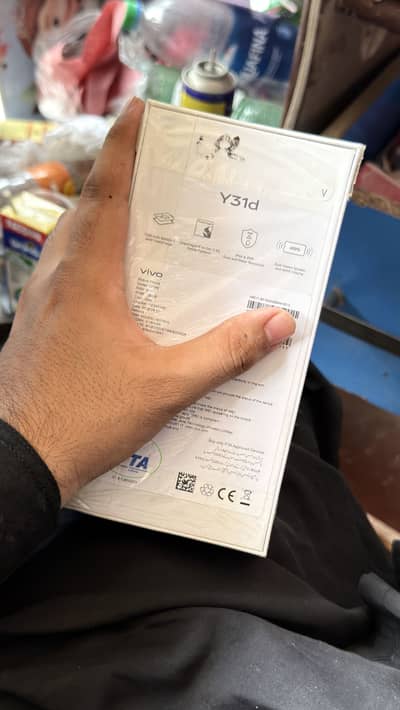 Vivo Y31 box pack 8 128