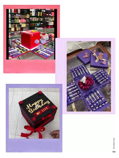 chocolate gift box.