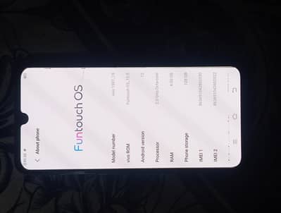 Vivo S1 with only box