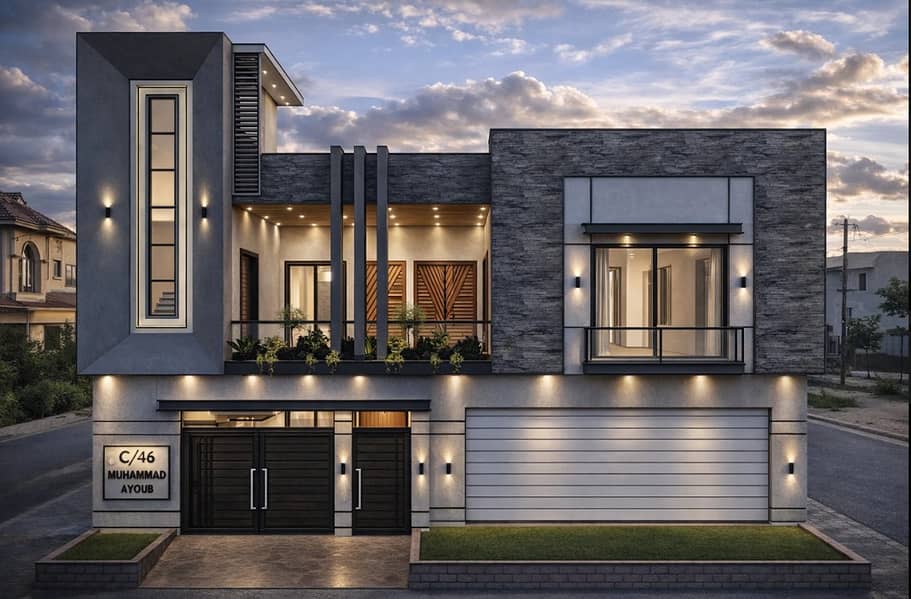 House Map | Home Plan| Front Elevation | Interior Design | Map Design 2