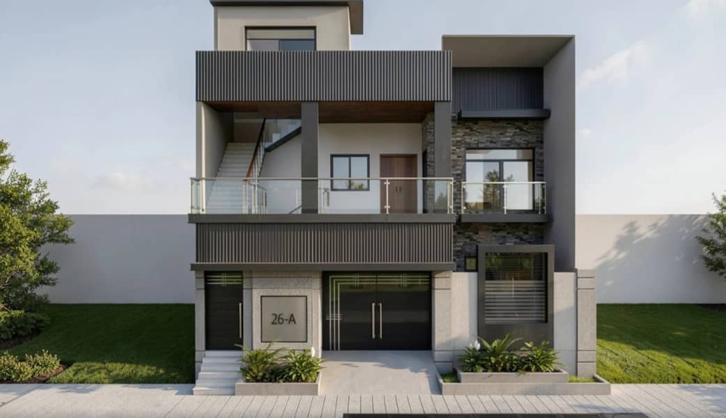House Map | Home Plan| Front Elevation | Interior Design | Map Design 7