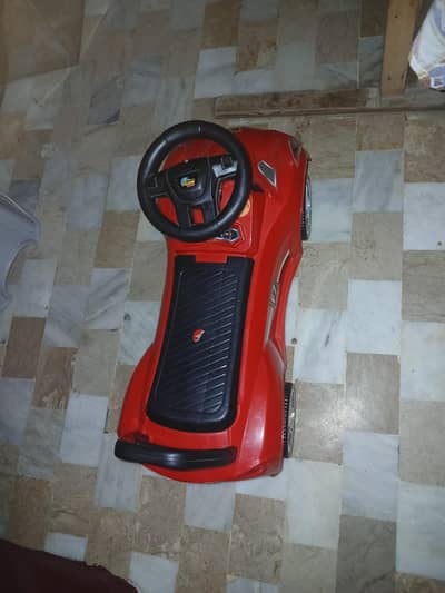 Kids Ride On Car / Baby Walker Car - Red Color
