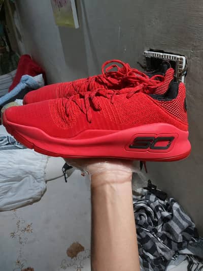 Under Armour Curry 4 Low 'Red'