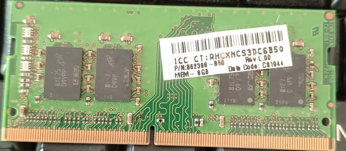 8GB DDR4 Laptop RAM Original Kingston Brand PC4-2666V