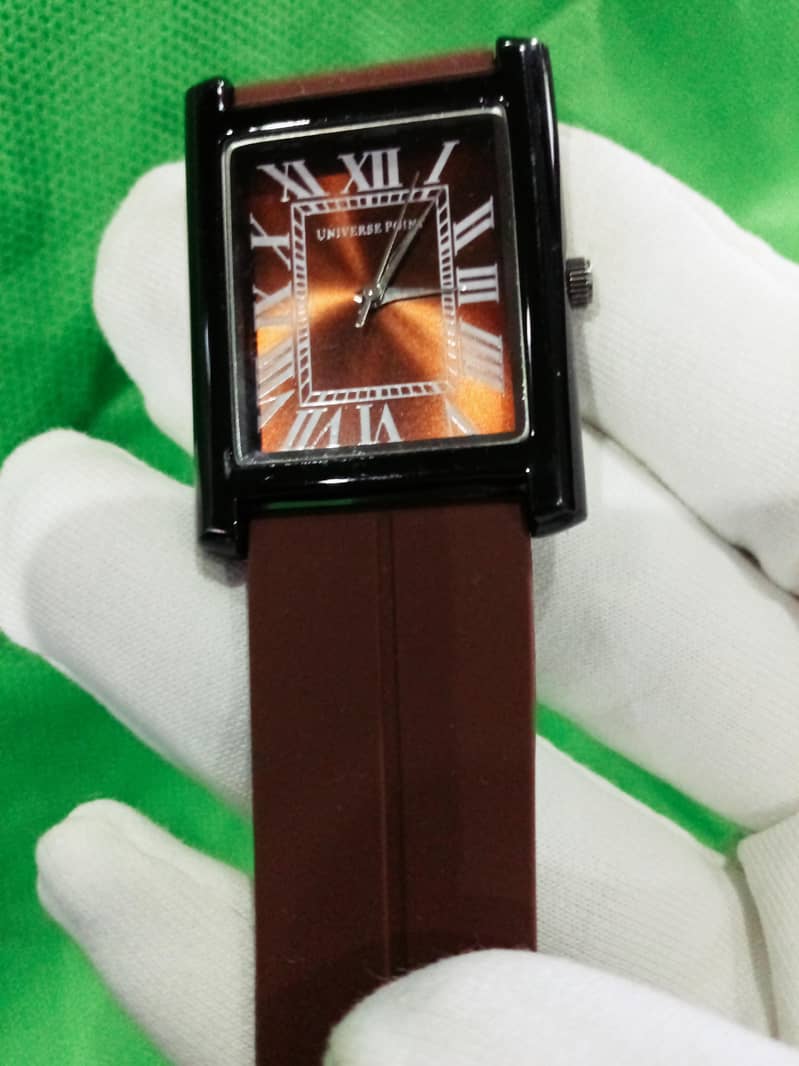Brand New Rectangular Analog Watch 0