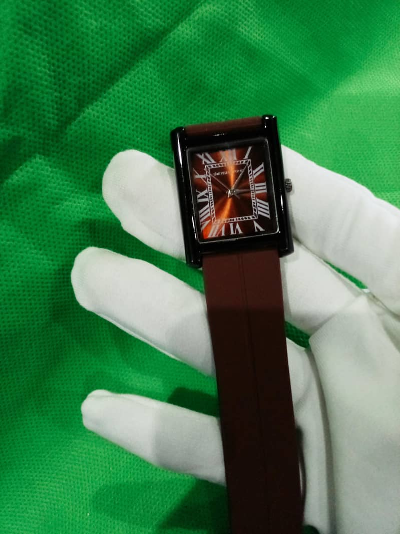 Brand New Rectangular Analog Watch 4