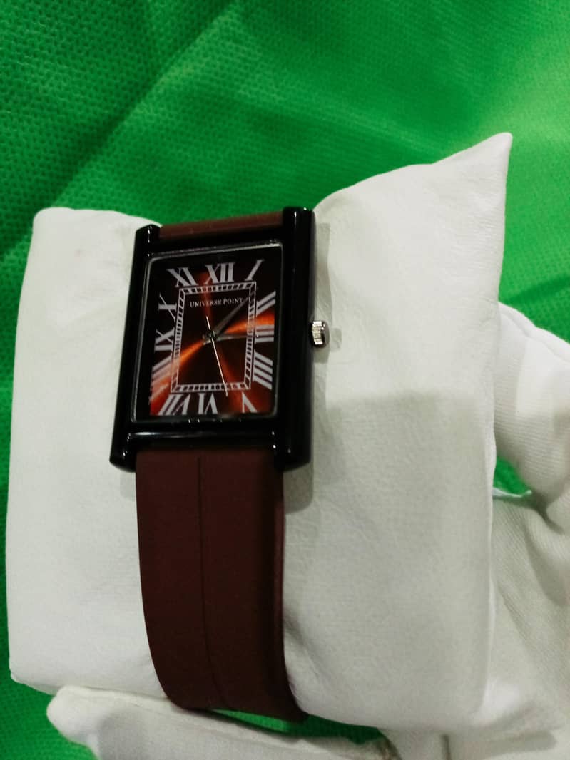 Brand New Rectangular Analog Watch 5