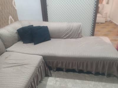 L shap sofa