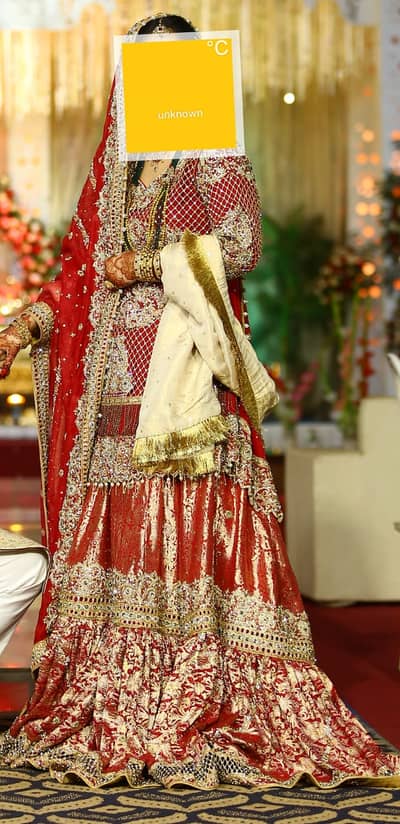 Bridal sharara