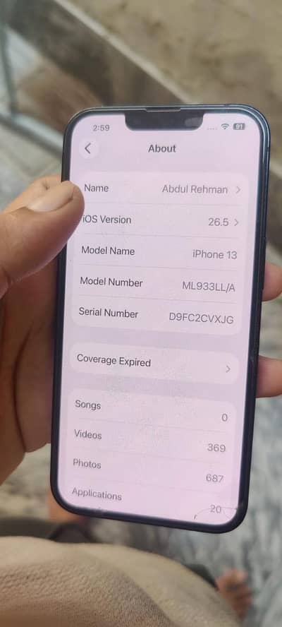 Apple iPhone 13 non pta Jv