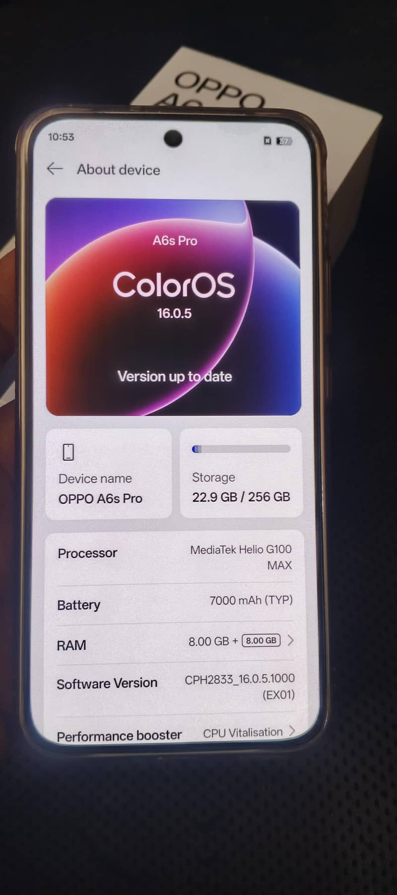 OPPO A6s pro 2