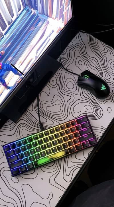 Corsair keyboard and razer mouse