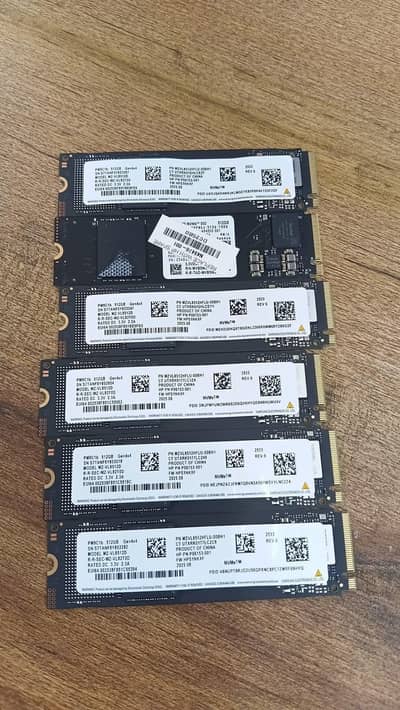 512GB NVMe SSD Gen 4x4 Pulled for Brand New Laptops