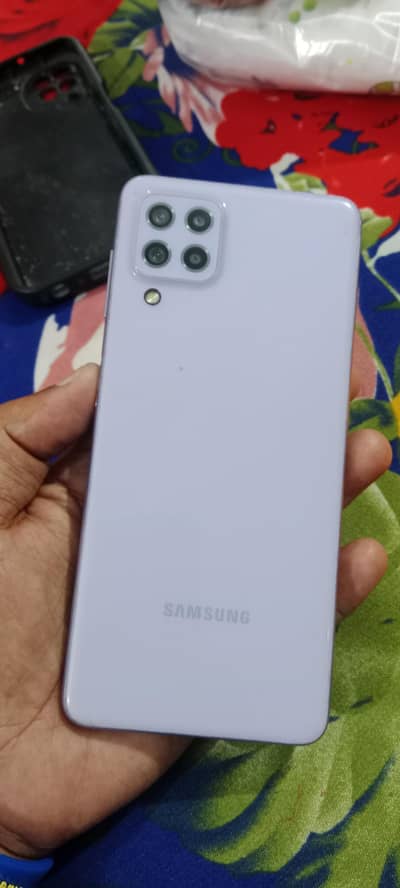 Samsung A22 6gm Ram 128Gb Memory only box and cable