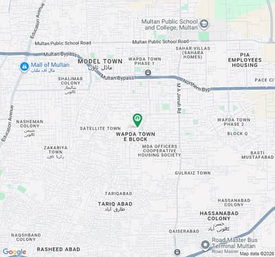 10 Marla residential plot available for sale in Wapda Town phase 1 Block E Multan