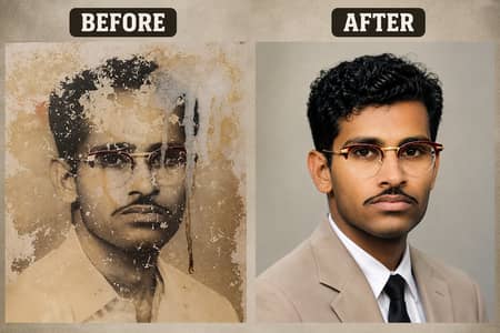 Professional Photo Editing | Background Change & Photo Enhancement