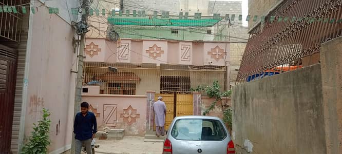 80 yards, Ground RCC + 1st Precast 2 room, Sector 5C/1, North Karachi