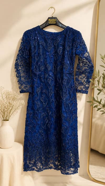 Brand new fancy  blue dress for girls for  13 to 16 yrs| party wear