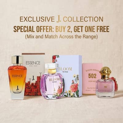 EXCLUSIVE J. WOMEN PERFUME COLLECTION