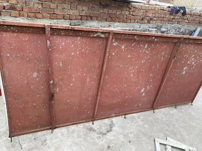 Shope Sign Board 10feet * 4 feet with steel chaddar