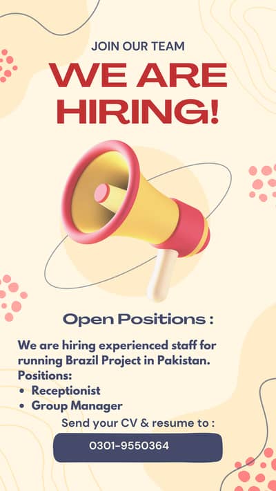 Brazil Project in Pakistan.