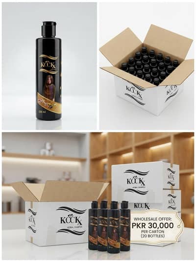 Kockx Herbal Shampoo 250ml | 100% Natural Ingredients