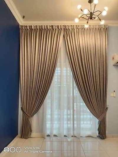 Custom Curtains | Roller Blinds | Wooden & Zebra Blinds|Modern& Luxury