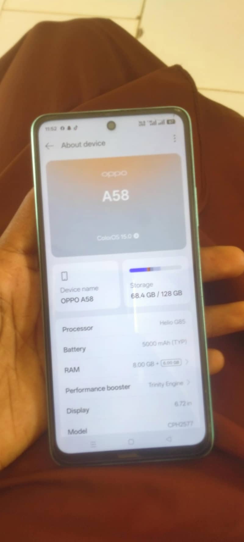 OPPO A58 3