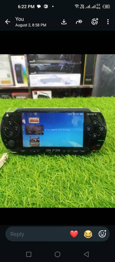 PSP Sony original jailbreak 5 games installed