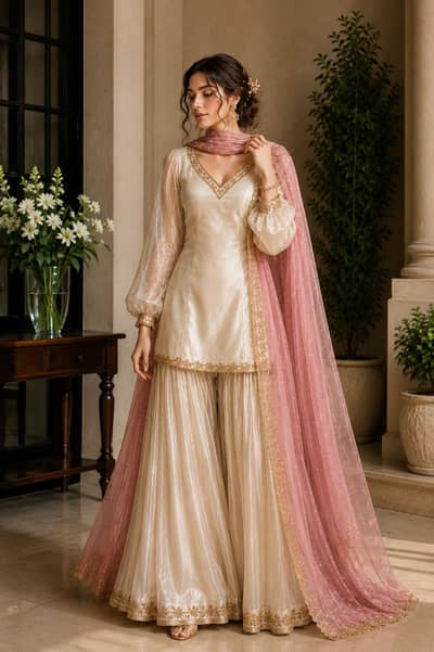 Silk Party wear dress
