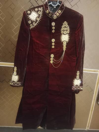 BARAT SHERWANI SAME LIKE NEW